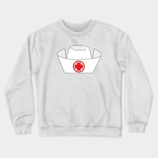 Nurse Hat Crewneck Sweatshirt